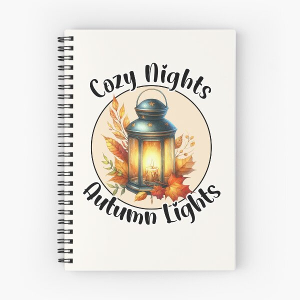 Item preview, Cozy Nights & Autumn Lights – Rustic Lantern Candle Fall Design designed and sold by Dantin.
