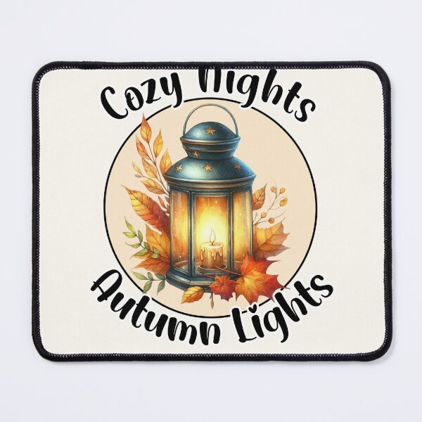 Item preview, Cozy Nights & Autumn Lights – Rustic Lantern Candle Fall Design designed and sold by Dantin.