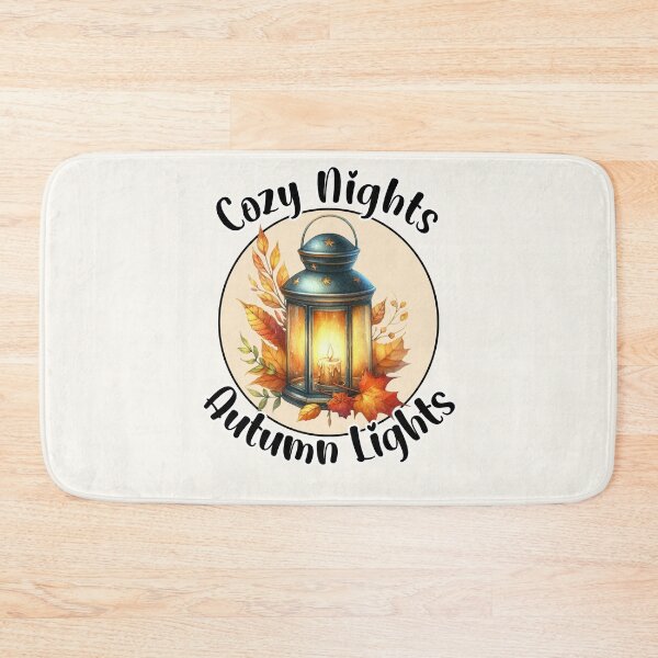 Item preview, Cozy Nights & Autumn Lights – Rustic Lantern Candle Fall Design designed and sold by Dantin.