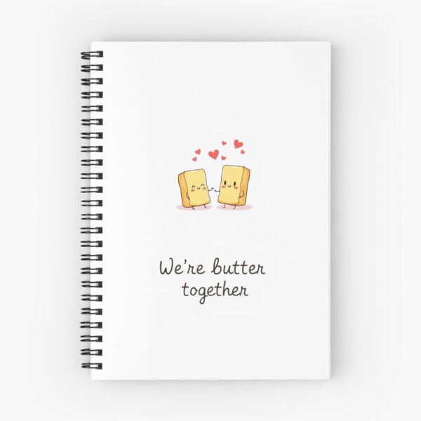 Item preview, We're butter together love anniversary girlfriend boyfriend birthday christmas designed and sold by CheeseBlueprint.