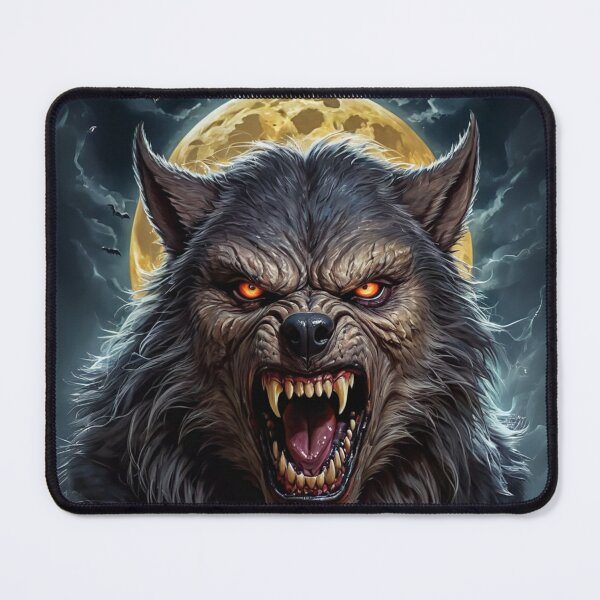 Item preview, Unleashed Fury: American Werewolf - Full Moon Beast Mode designed and sold by CamillaCreation.
