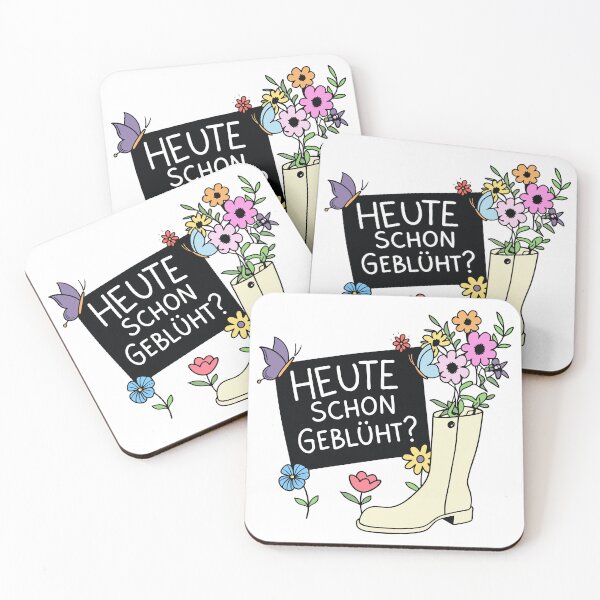 Item preview, Have they bloomed today? - Funny Flower Rubber Boots designed and sold by Textgewitter.