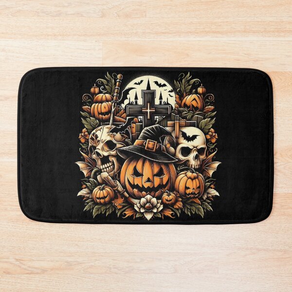 Item preview, Spooky Halloween Haunted Castle Graphics No.3 designed and sold by DreamagineArtDesign.