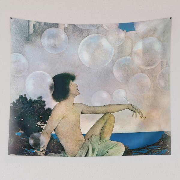 Item preview, Maxfield Parrish designed and sold by KaijuNoKaiju.