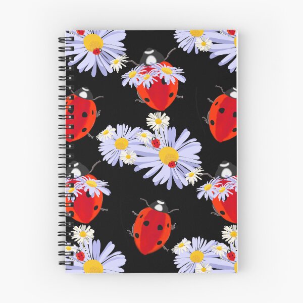 Item preview, Ladybugs and Daisy Floral Pattern designed and sold by Koirojsa-nga.