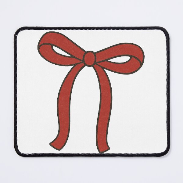 Item preview, Vintage Red Ribbon Bow Illustration designed and sold by ArtfulWeave.