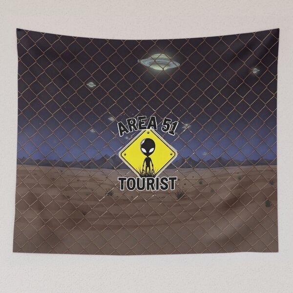 Item preview, Area 51 Tourist designed and sold by JacquiTaylorArt.