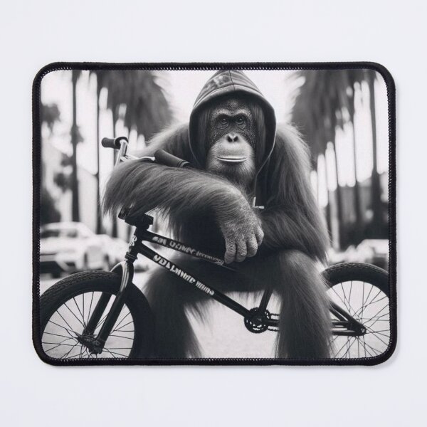 Item preview, "Chimp My Ride: Hood Life on Two Wheels" designed and sold by Print Fiction.