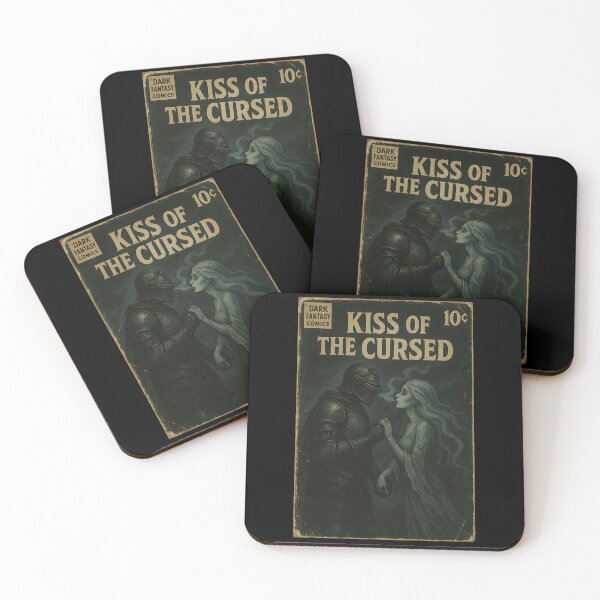 Item preview, Romantic Dark Fantasy Art: Kiss of the cursed designed and sold by bapupa.