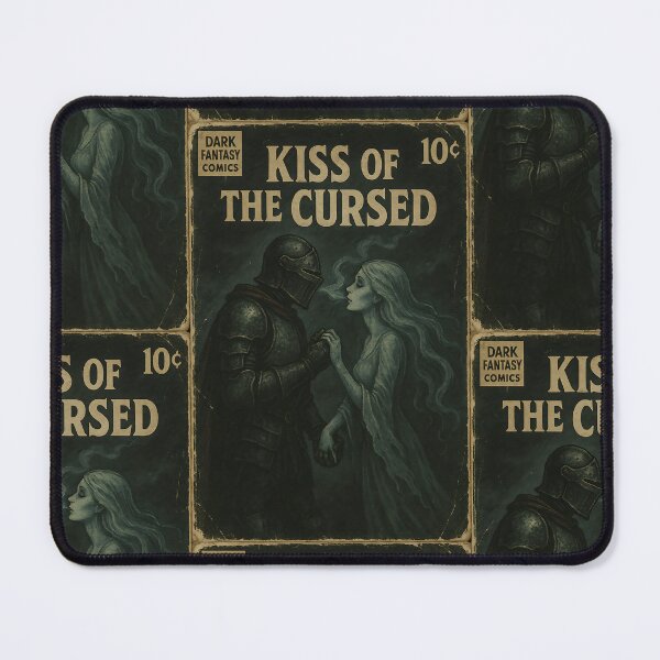 Item preview, Romantic Dark Fantasy Art: Kiss of the cursed designed and sold by bapupa.