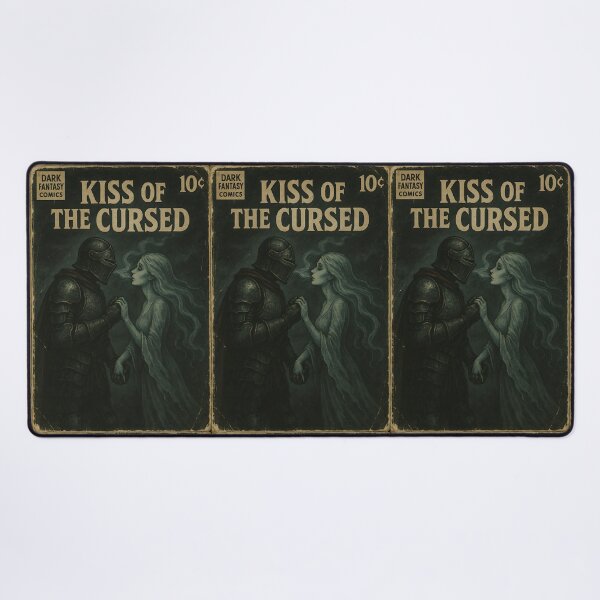 Item preview, Romantic Dark Fantasy Art: Kiss of the cursed designed and sold by bapupa.