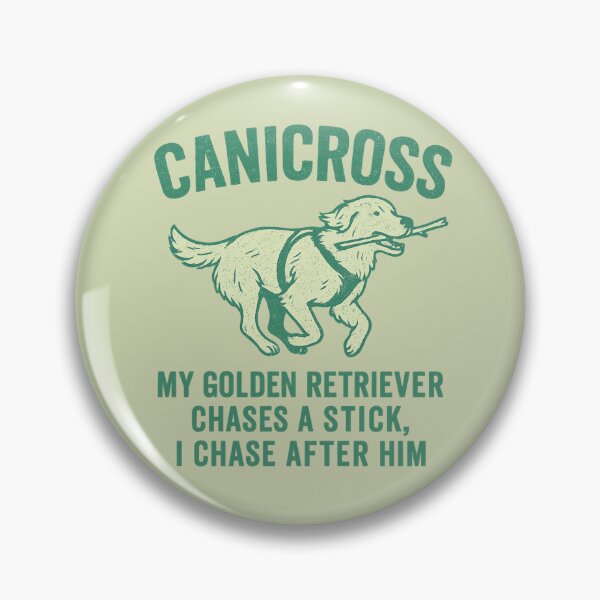 Item preview, Canicross My Golden Retriever Funny Dog Sport Design designed and sold by Meandmyshop.