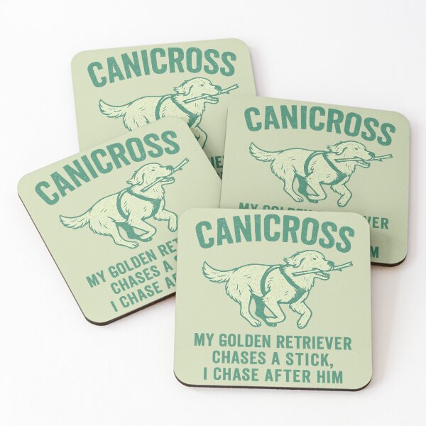Artikelvorschau, Canicross Mein Golden Retriever Lustiges Hundesport Design entworfen und verkauft von Meandmyshop.