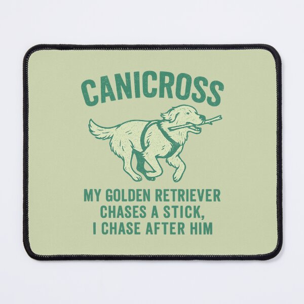 Item preview, Canicross My Golden Retriever Funny Dog Sport Design designed and sold by Meandmyshop.