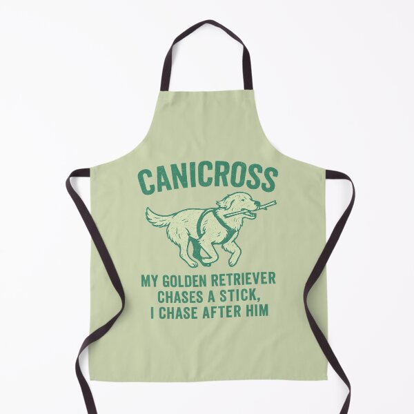 Item preview, Canicross My Golden Retriever Funny Dog Sport Design designed and sold by Meandmyshop.