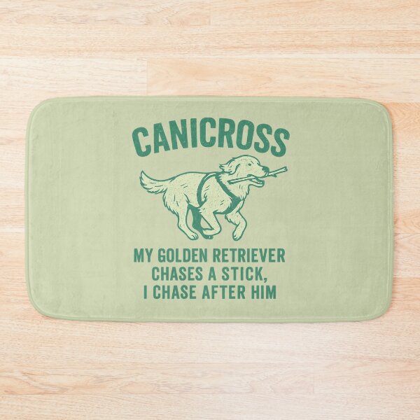 Item preview, Canicross My Golden Retriever Funny Dog Sport Design designed and sold by Meandmyshop.