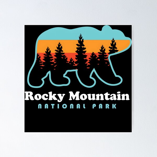 Artikelvorschau, Bär im Rocky Mountain Nationalpark entworfen und verkauft von Vadimwj.