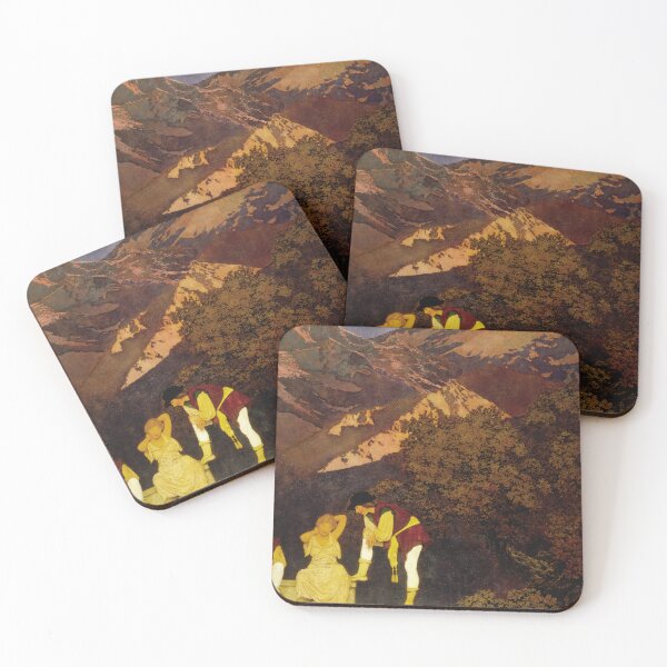 Item preview, Maxfield Parrish designed and sold by KaijuNoKaiju.