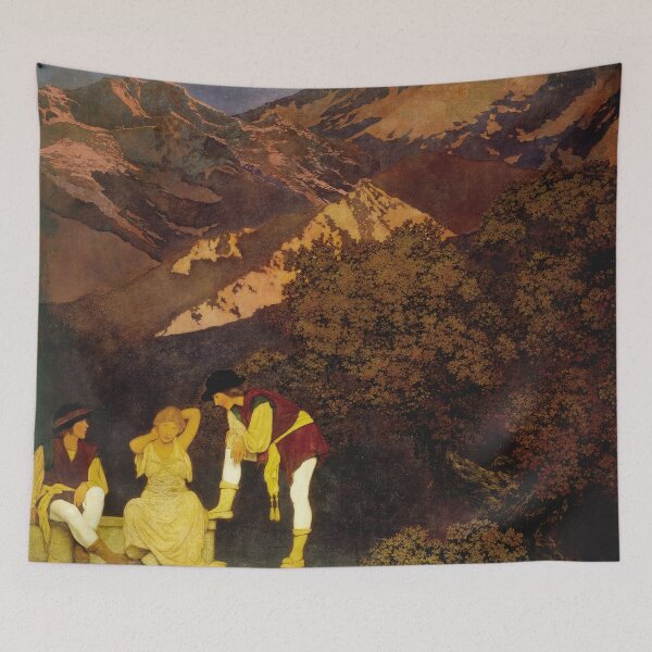 Item preview, Maxfield Parrish designed and sold by KaijuNoKaiju.