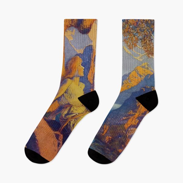 Item preview, Maxfield Parrish designed and sold by KaijuNoKaiju.