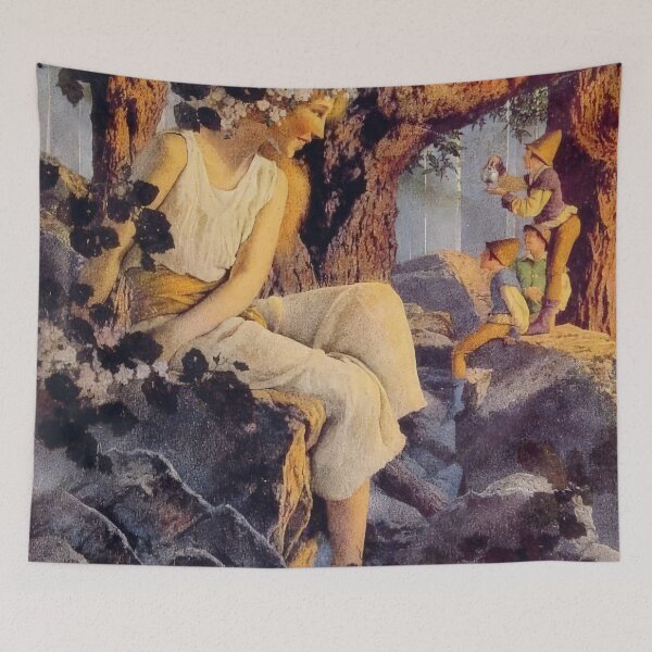 Item preview, Maxfield Parrish designed and sold by KaijuNoKaiju.
