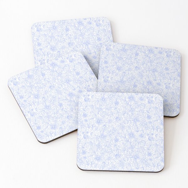 Item preview, Linda-Alaska Blue Light Blue designed and sold by Fabricatemyart.