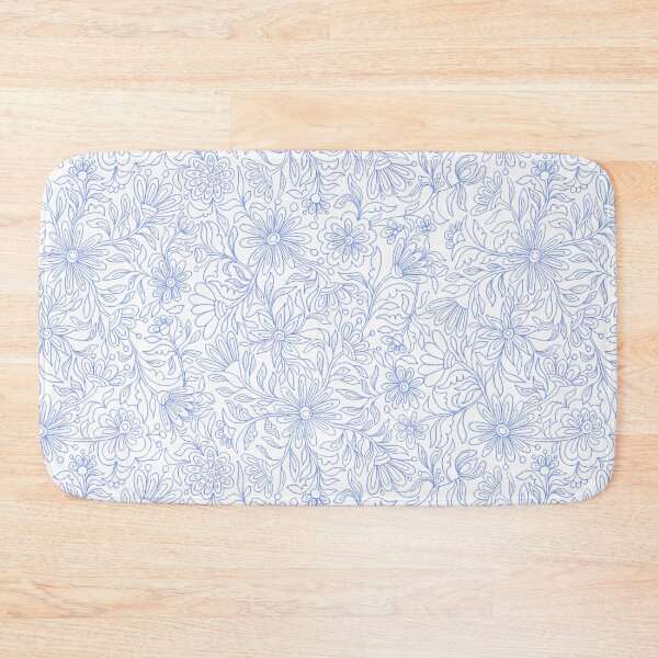 Item preview, Linda-Alaska Blue Light Blue designed and sold by Fabricatemyart.