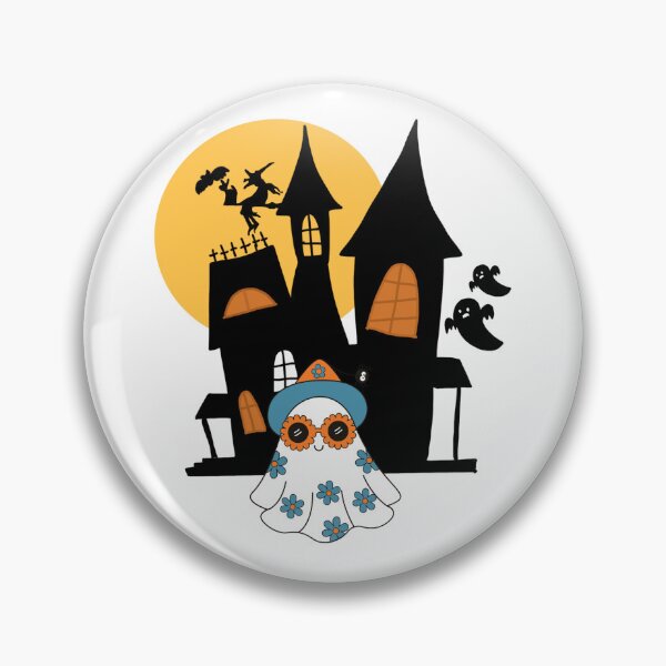 Item preview, Halloween Flower Ghost designed and sold by Instants Design.