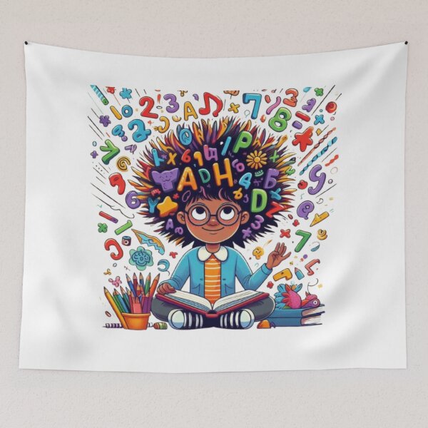 Item preview, ADHD Childs Brain designed and sold by kharatsuchita.
