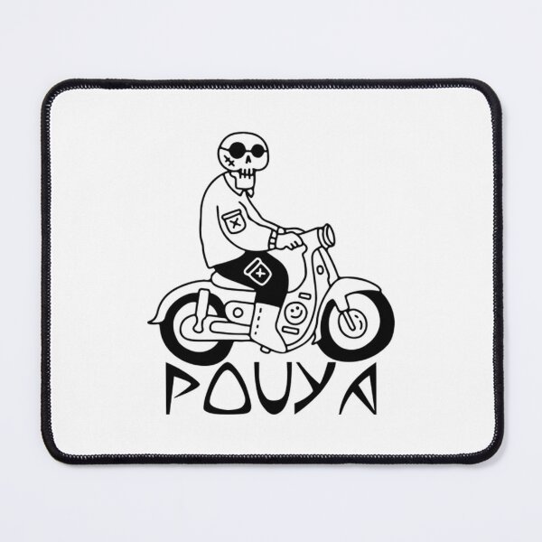 Item preview, Pouya Punk Skeleton Riding Scooter designed and sold by HolaBosque.