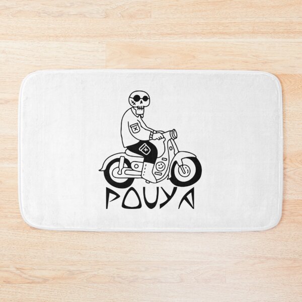 Item preview, Pouya  Punk Skeleton Riding Scooter designed and sold by HolaBosque.