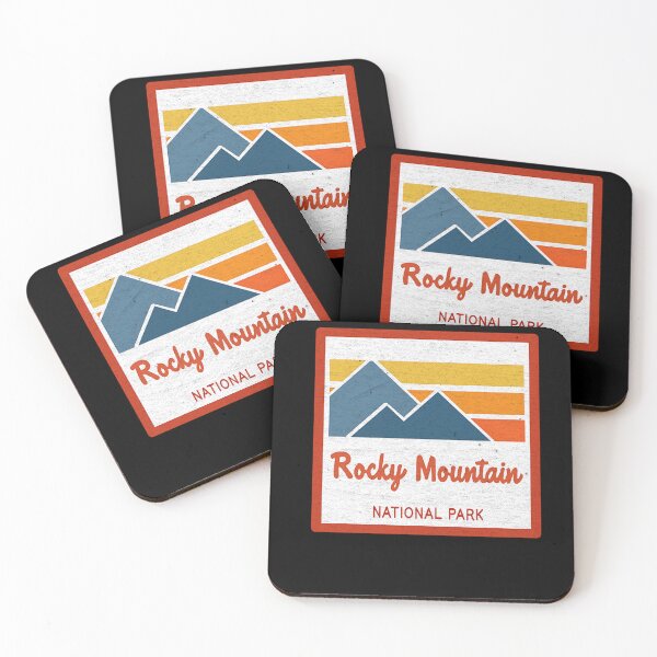 Item preview, Rocky Mountain National Park Classic Retro Stripes designed and sold by Vadimwj.