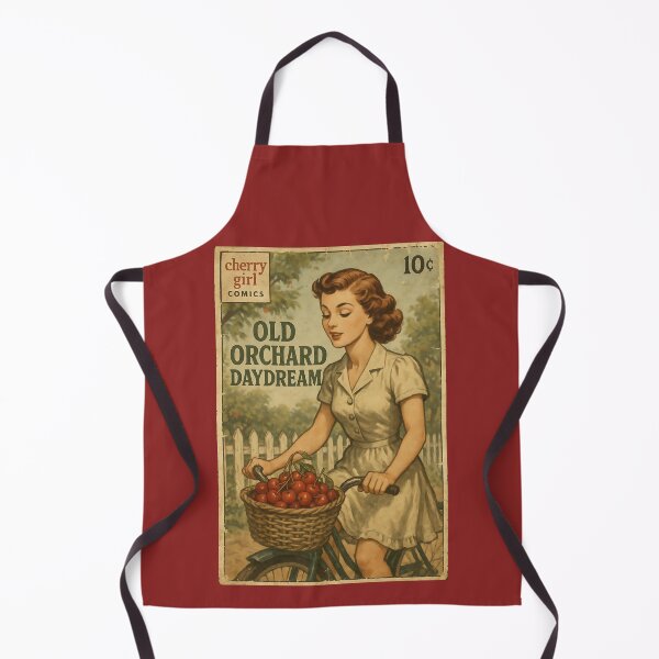 Item preview, Vintage Cherry Girl: Old orchard daydream designed and sold by bapupa.