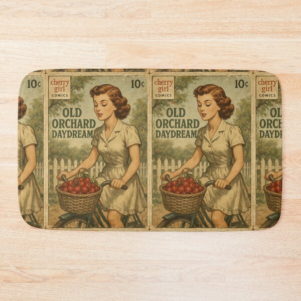 Item preview, Vintage Cherry Girl: Old orchard daydream designed and sold by bapupa.