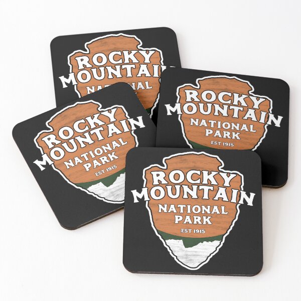 Item preview, Rocky Mountain National Park Classic Style Arrowhead Sign designed and sold by Vadimwj.