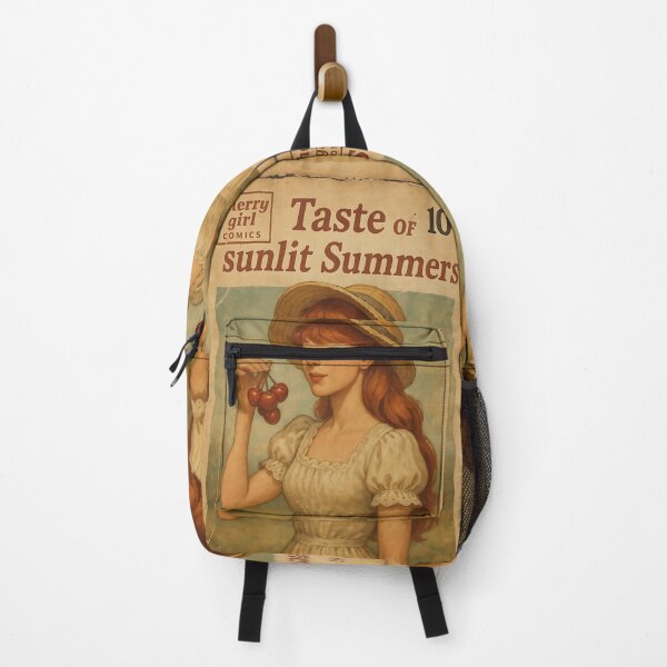 Item preview, Vintage Cherry Girl: Taste of sunlit summers designed and sold by bapupa.