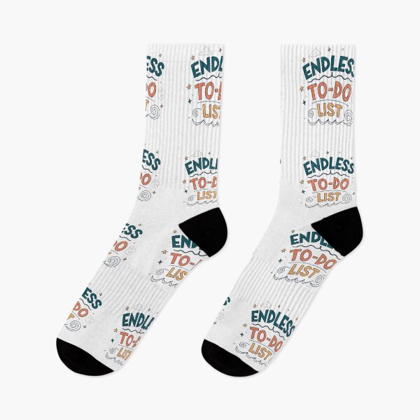 Item preview, Funny Typography Design – Never-Ending Workload Humor designed and sold by VividOrganica.