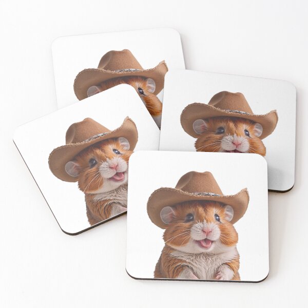 Item preview, Guinea Pig Cowboy Hat Happy Balloons Celebrations Cute  designed and sold by CheeseBlueprint.