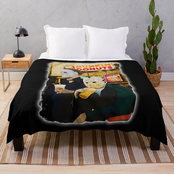 Item preview, Jason Michael Dunkin Donuts Halloween Movie Meme designed and sold by RODNEYCLARASHOP.