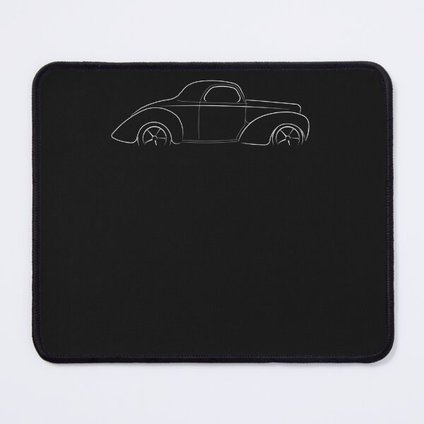 Item preview, 1941 Willys Coupe - Profile Stencil White designed and sold by kunghoving6.