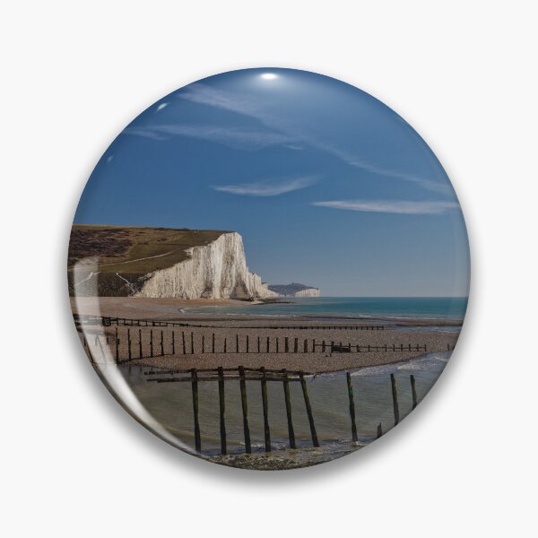 Item preview, Seven Sisters from Cuckmere Haven Beach in East Sussex England UK designed and sold by John Gilham - Landscape Photography.