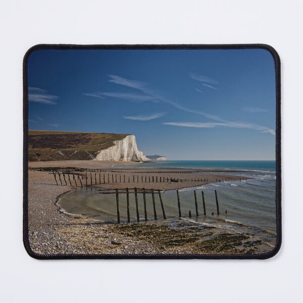 Item preview, Seven Sisters from Cuckmere Haven Beach in East Sussex England UK designed and sold by John Gilham - Landscape Photography.