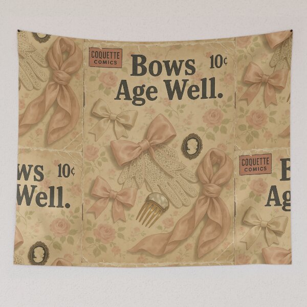 Item preview, Vintage Coquette: Bows age well designed and sold by bapupa.