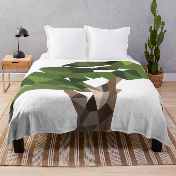 Item preview, Low Poly Bonsai Tree Geometric Polygon Nature Artwork designed and sold by jayson salvador.
