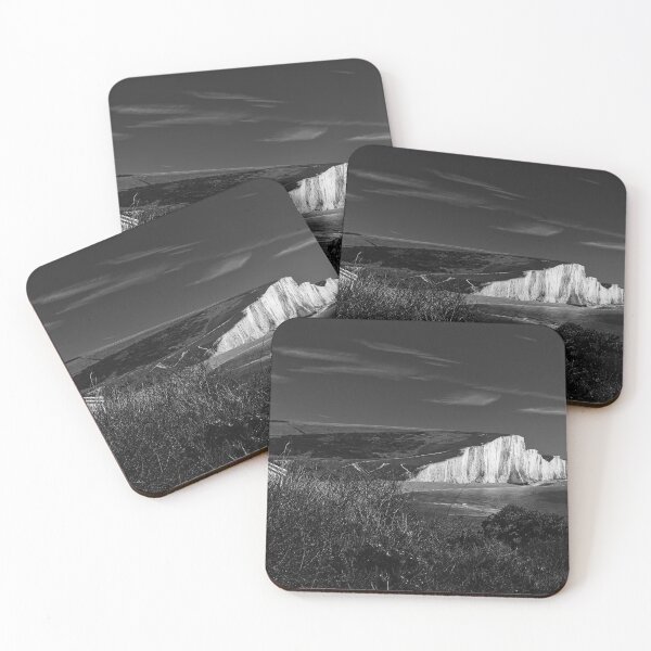 Item preview, The Seven Sisters at Cuckmere Haven In East Sussex England UK designed and sold by John Gilham - Landscape Photography.
