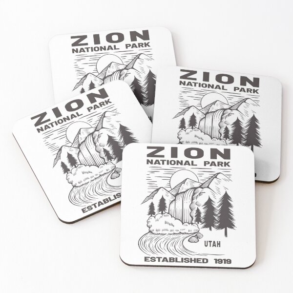 Item preview, Road Trip Mount Zion National Park Utah Wilderness Waterfall designed and sold by Vadimwj.