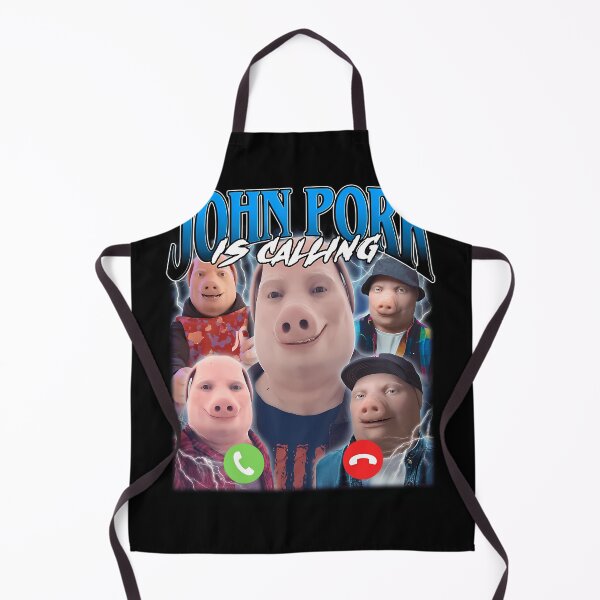 Item preview, John Pork Vintage Retro Design designed and sold by RODNEYCLARASHOP.