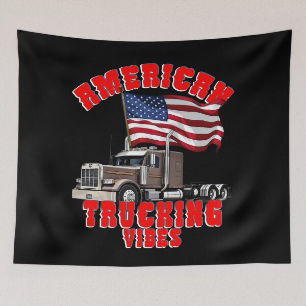 Item preview, American Trucking Vibes. designed and sold by yoyola999.