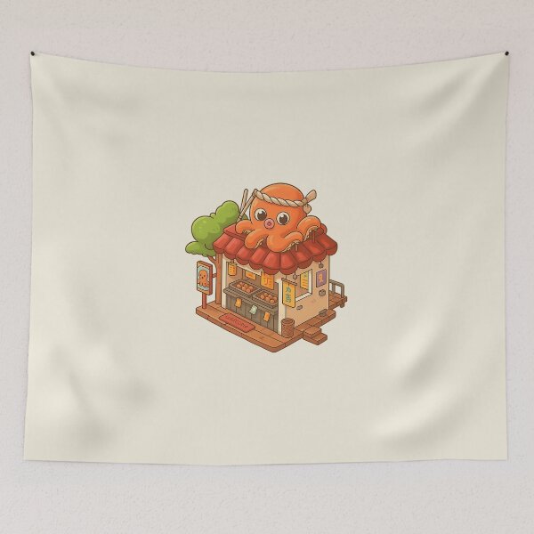 Item preview, Octopus Snack House designed and sold by Zoologybestiary.