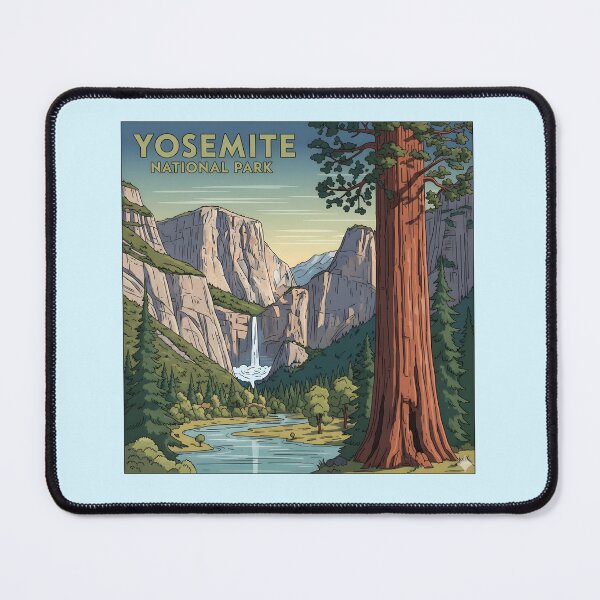 Item preview, Yosemite National Park  designed and sold by LittleArij.